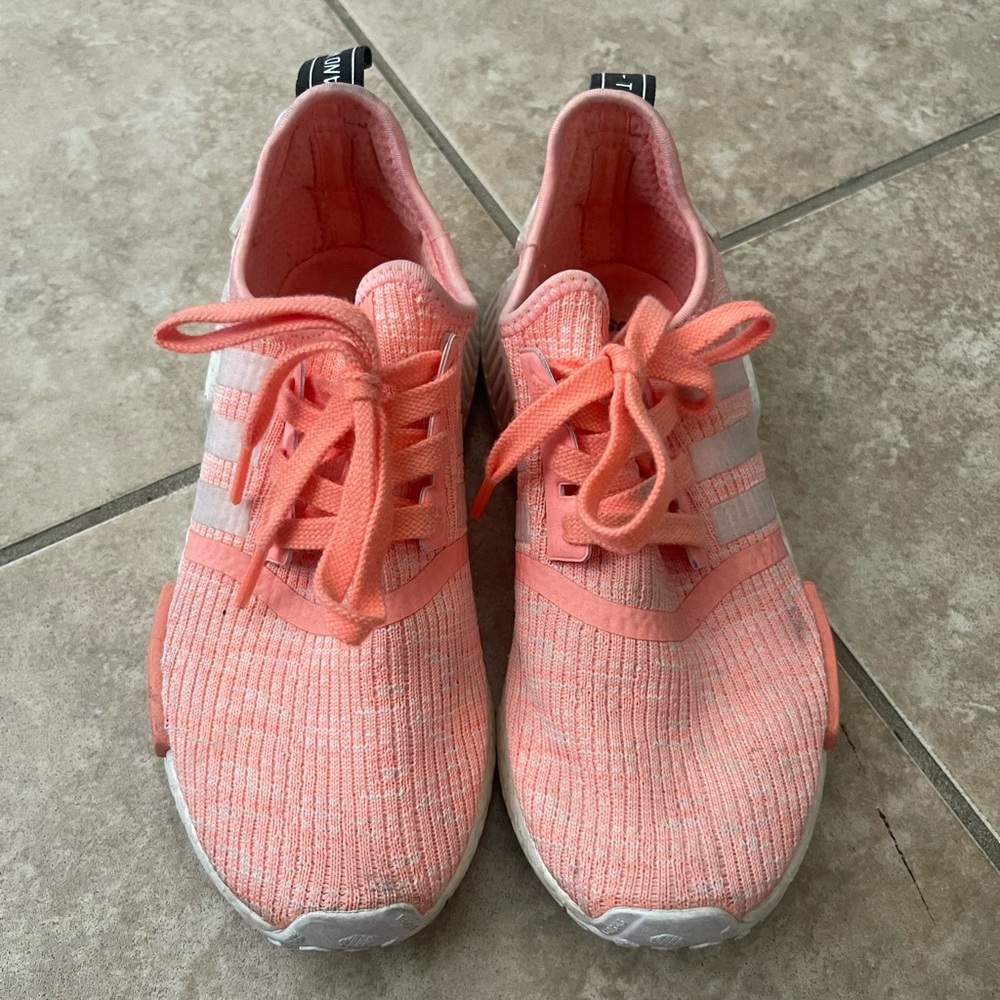 Adidas NMD R1 Sun Glow Womens Sz 6W